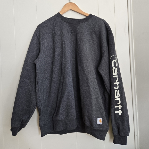 Carhartt Other - Carhartt Men's Dark Gray Crewneck Sweater -Size L